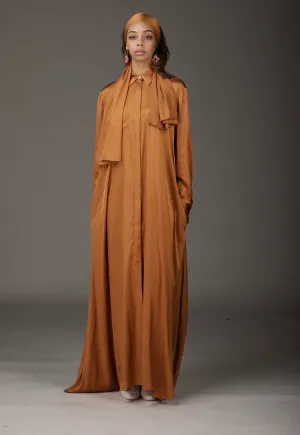 Tara Maxi Dress - Bronze