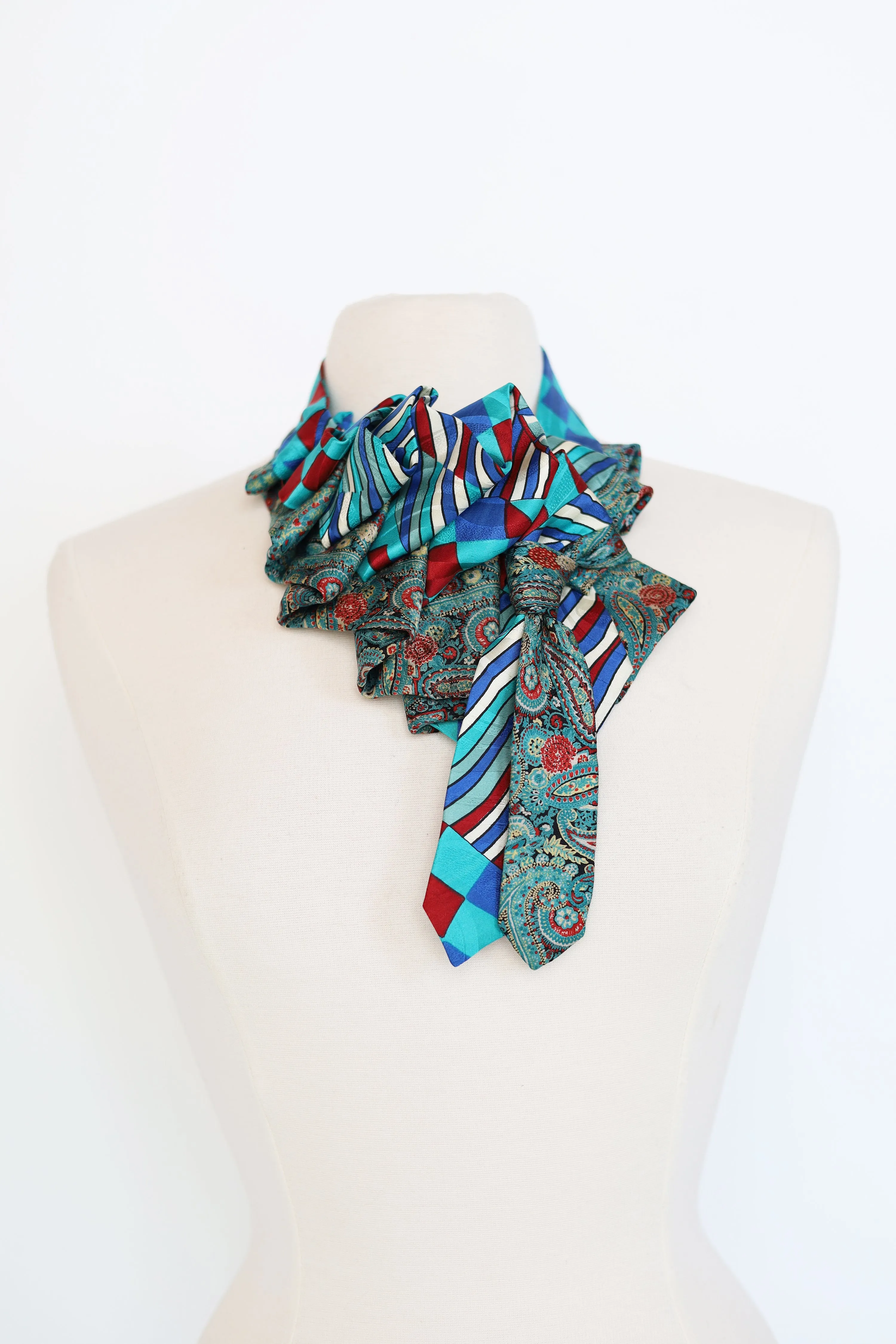 Teal and Red Katherine