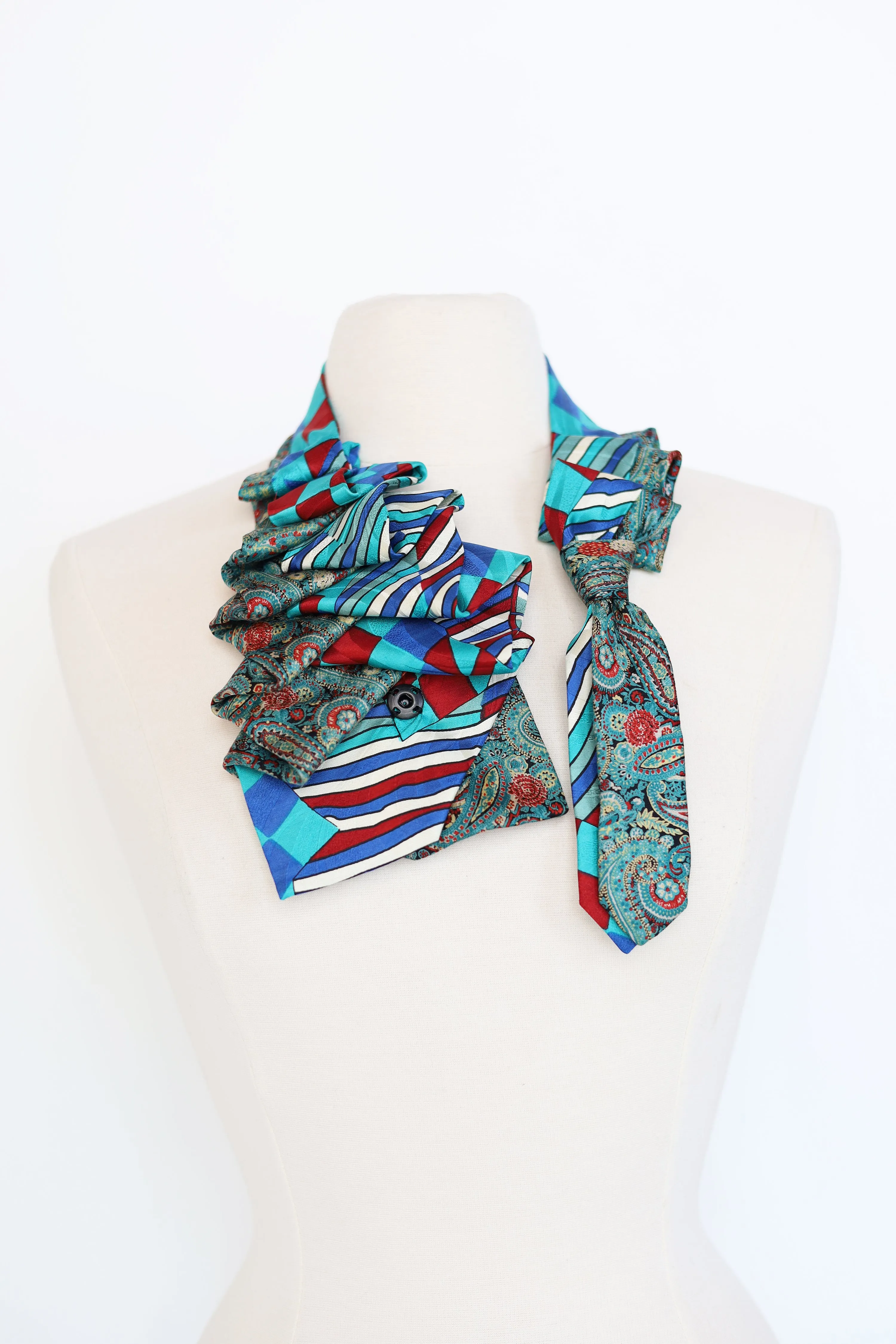 Teal and Red Katherine