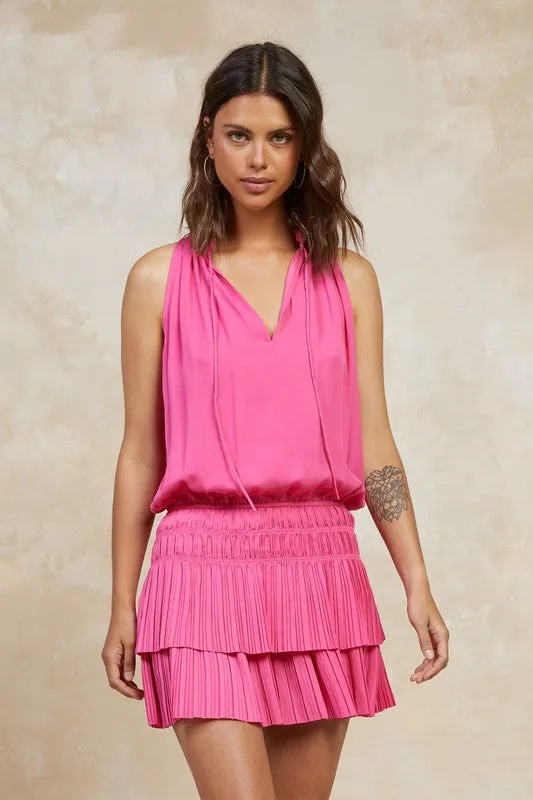 The Birch Dress-Dark Pink