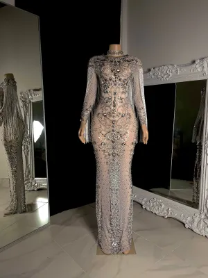 The QUEEN Rhinestone Gown