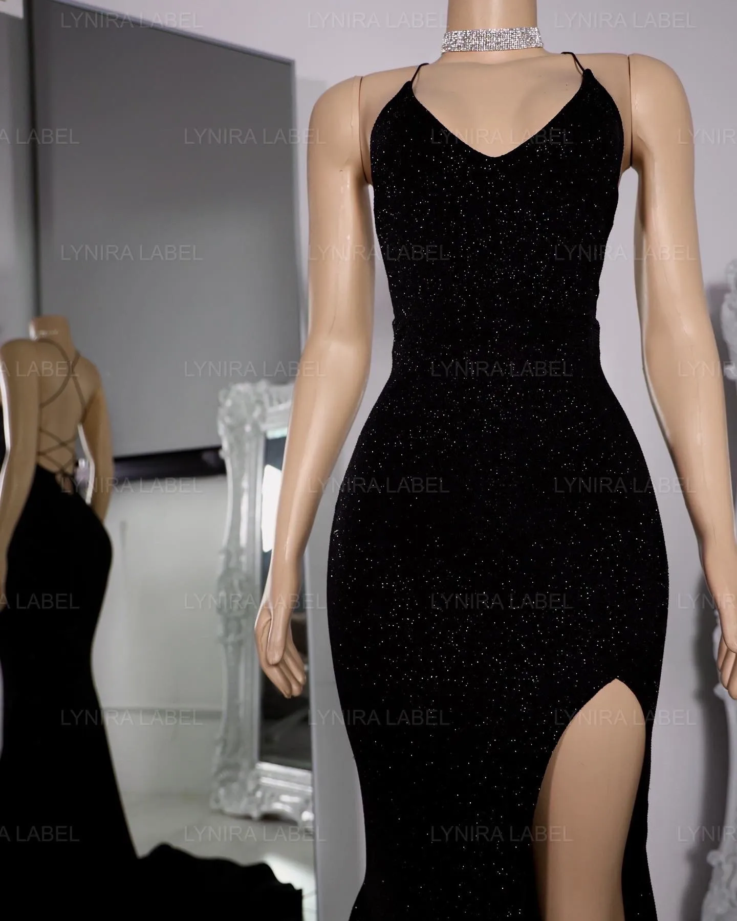 The Sharina Glitter Gown