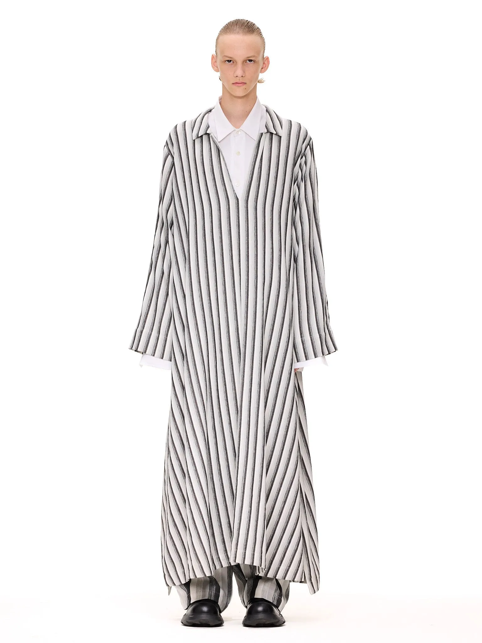 The V-Neck Caftan : Stripe 1