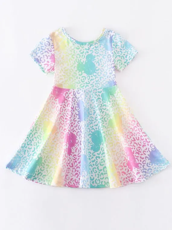 Tie Dye Mouse Dress
