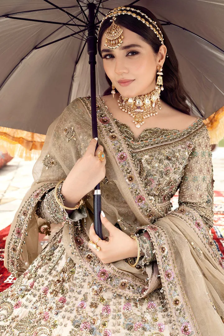 Tissue Gold Lehenga Choli Bridal Pakistani Bridal Wear