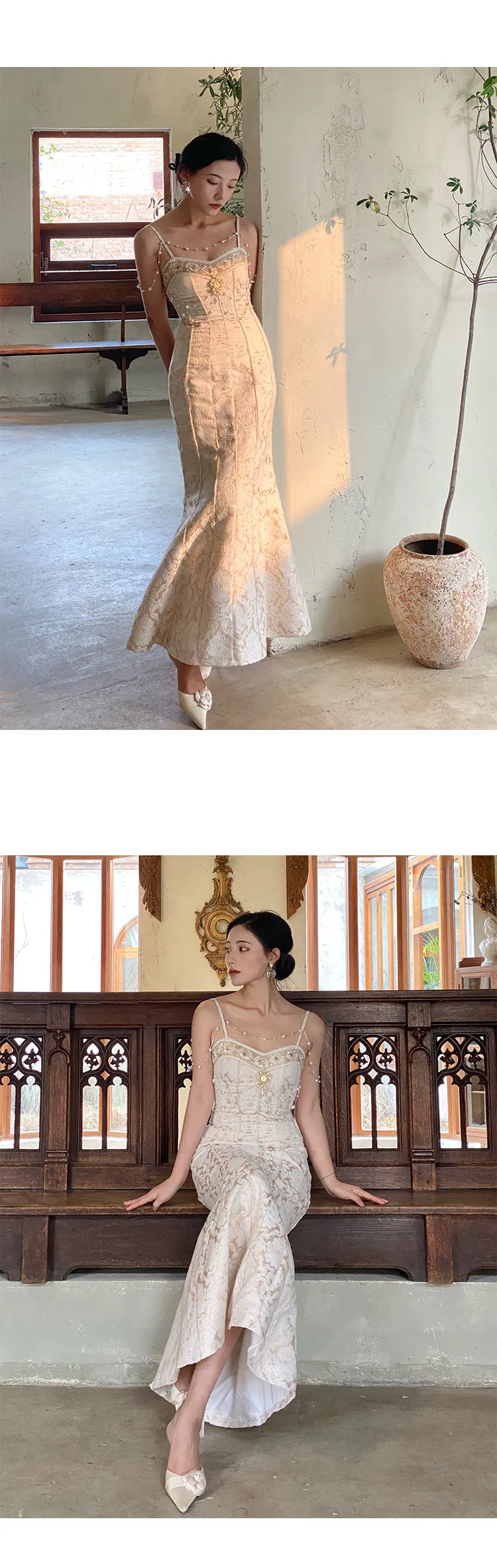 Vintage Embroidery Sleeveless Dress