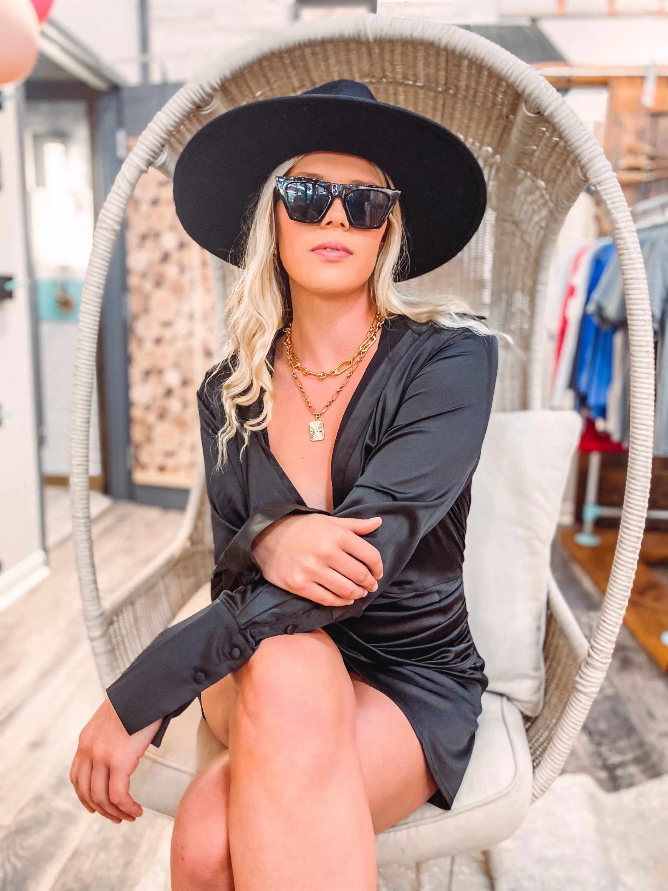 Wanting More Dress - Black
