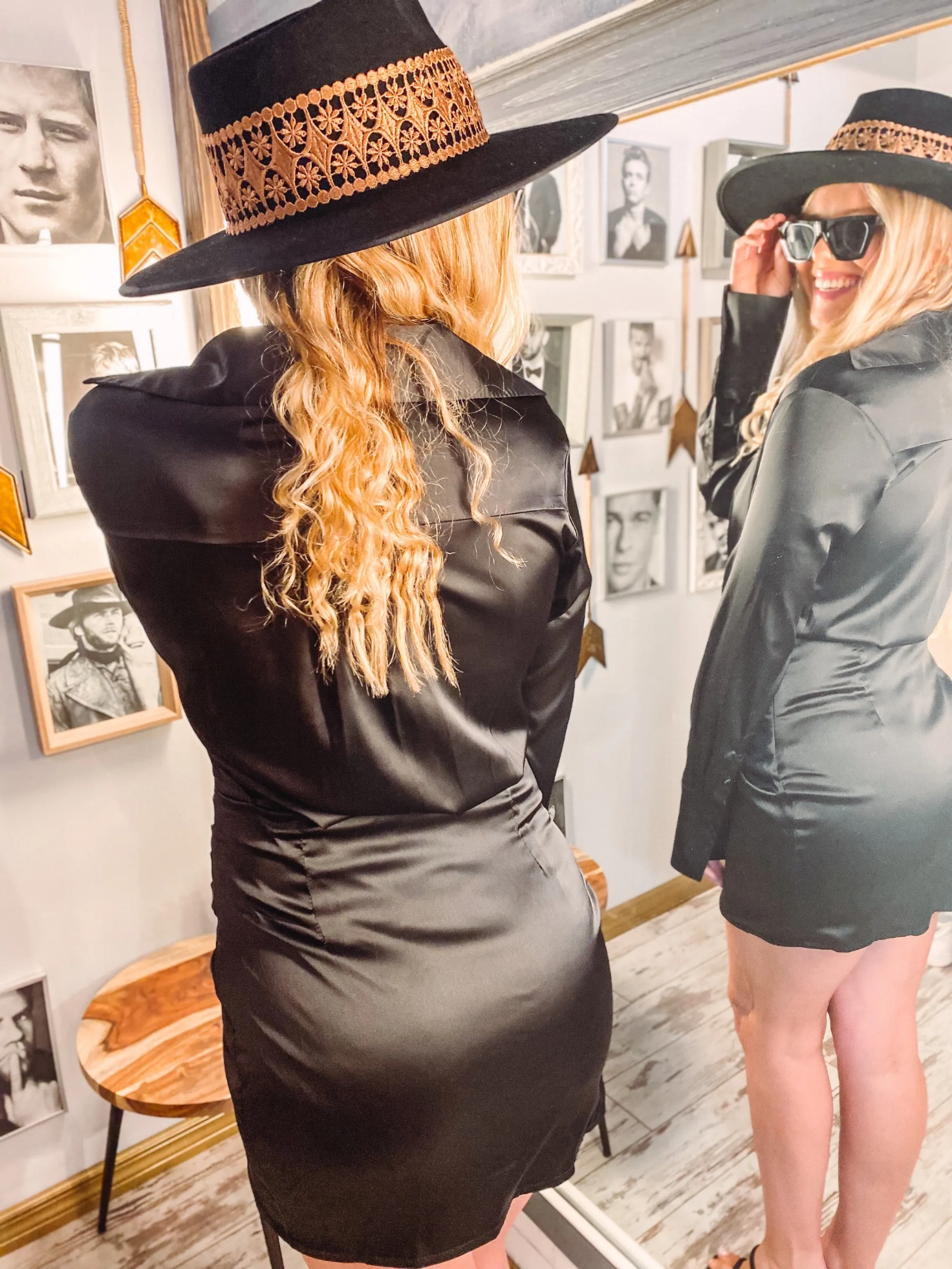 Wanting More Dress - Black